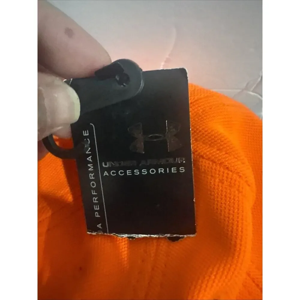 Under Armour 1226433 Blaze Orange Hunting Antler Snapback NWT Men’s Hat